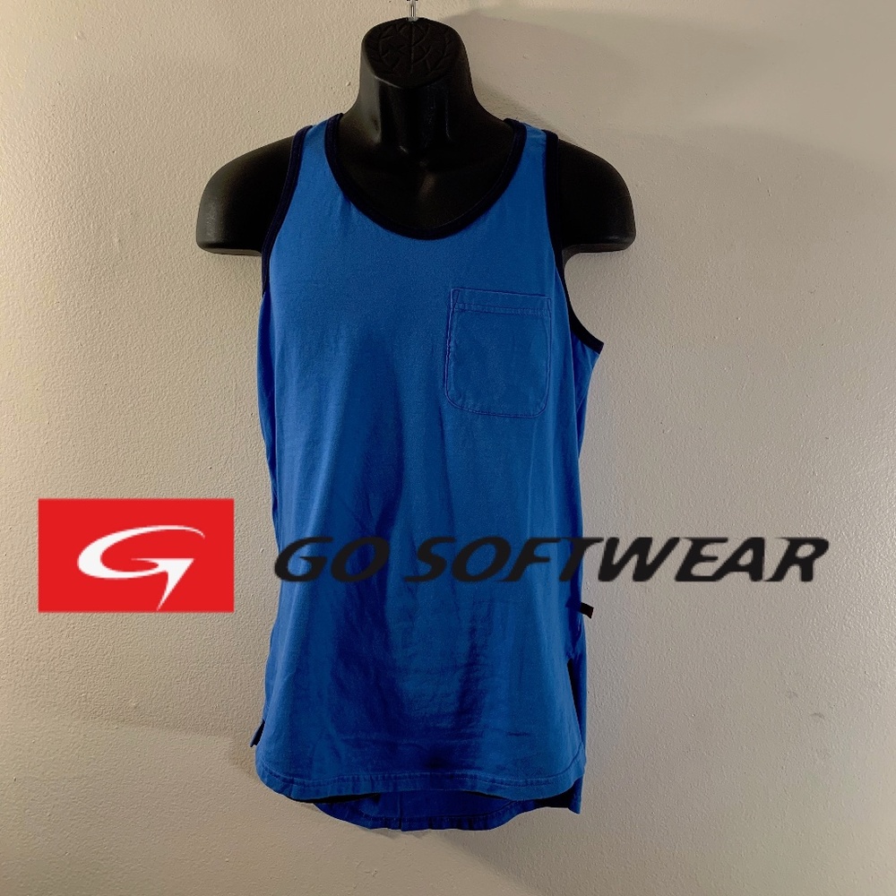 Go Softwear Pocket Tank Top Medium RARE style